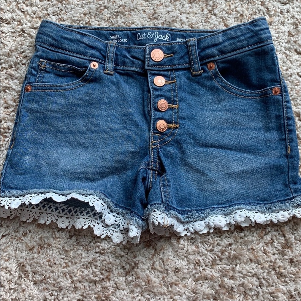 Cat and Jack jean shorts